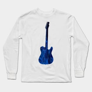 Blue Guitar Long Sleeve T-Shirt